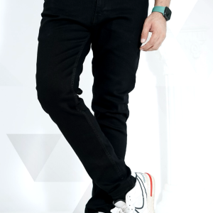 Premium Black Denim Pant-101